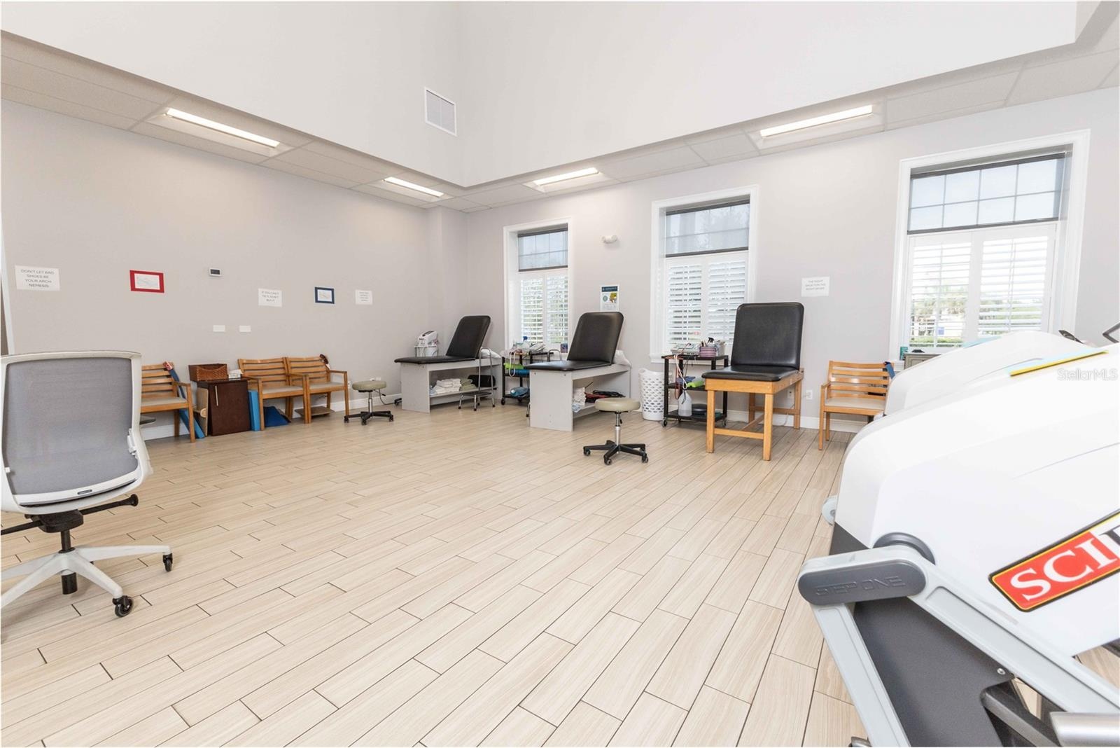 Physical therapy room