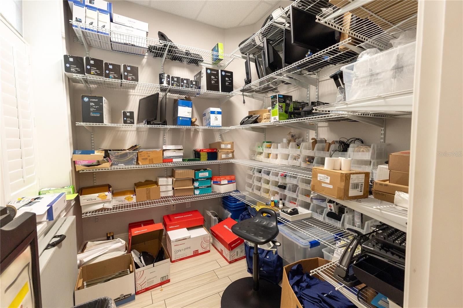 Storage room