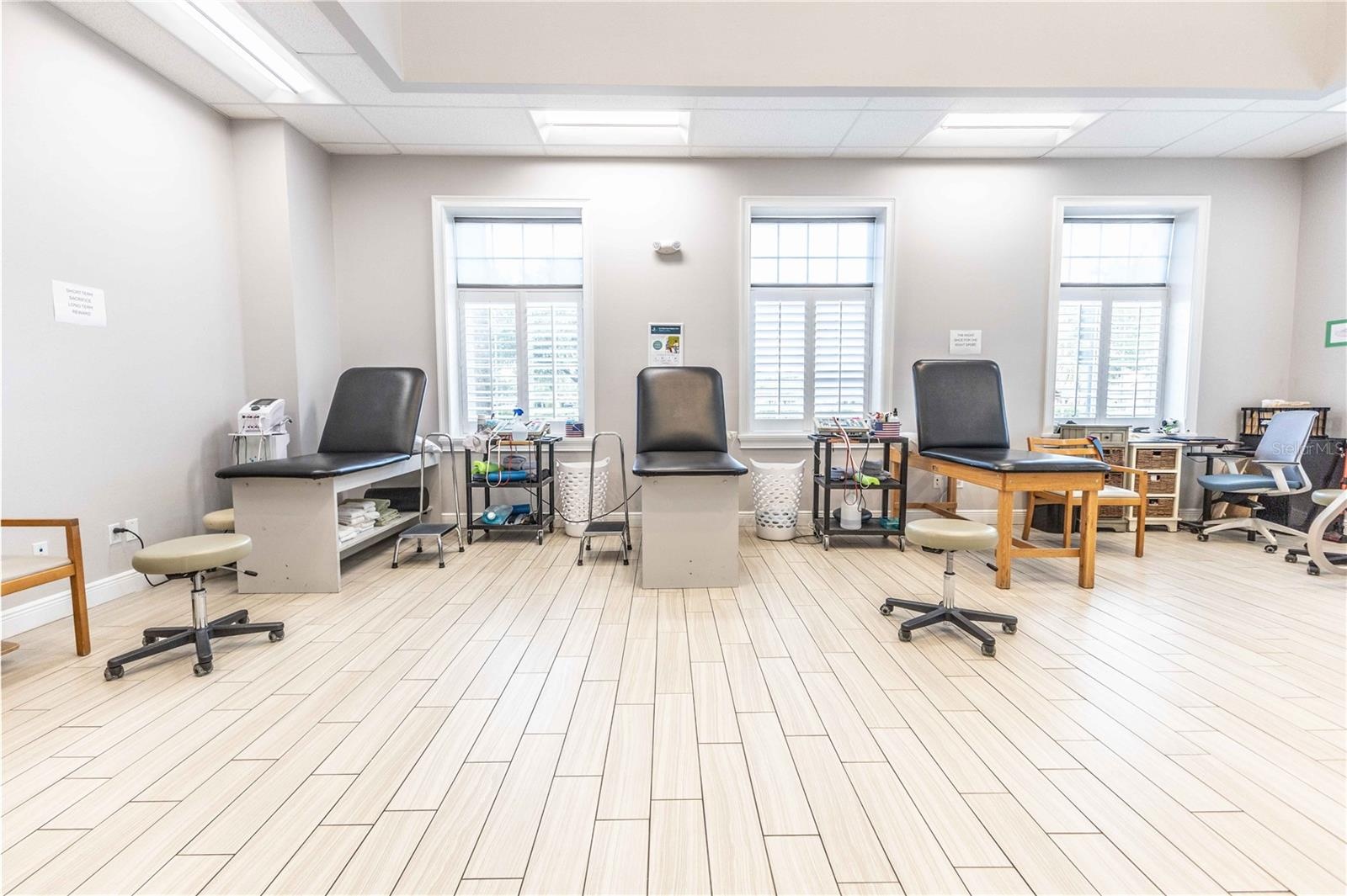 Physical therapy room