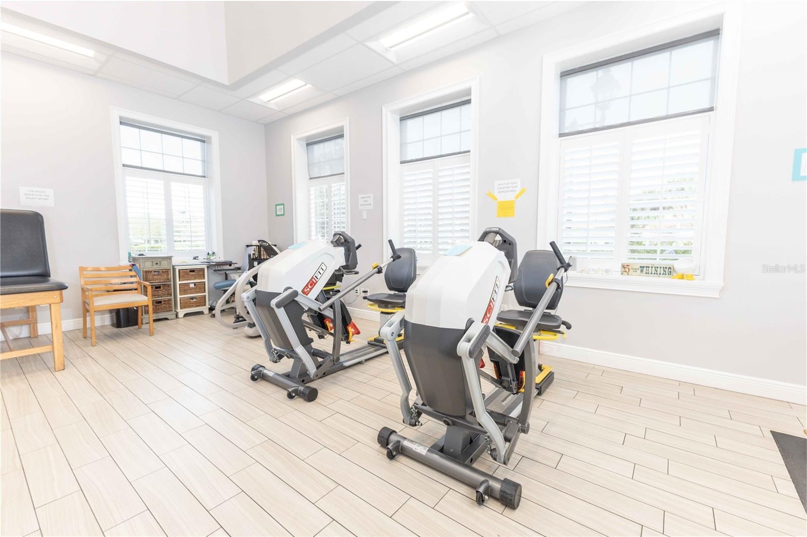 Physical therapy room