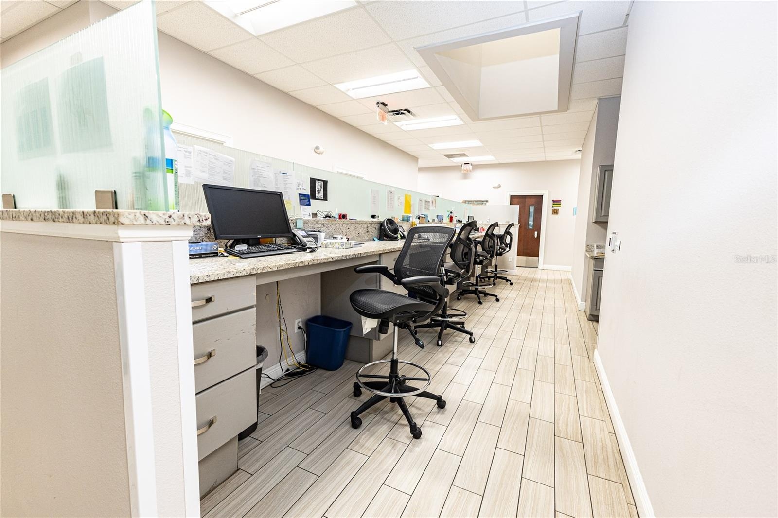 Medical assistant work space