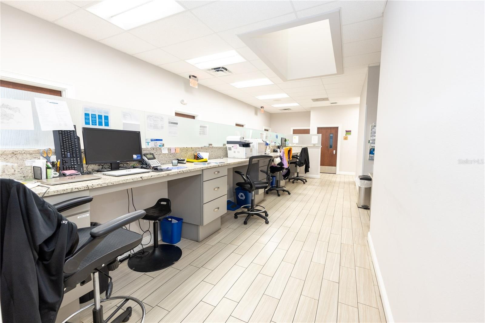 Medical assistant work space