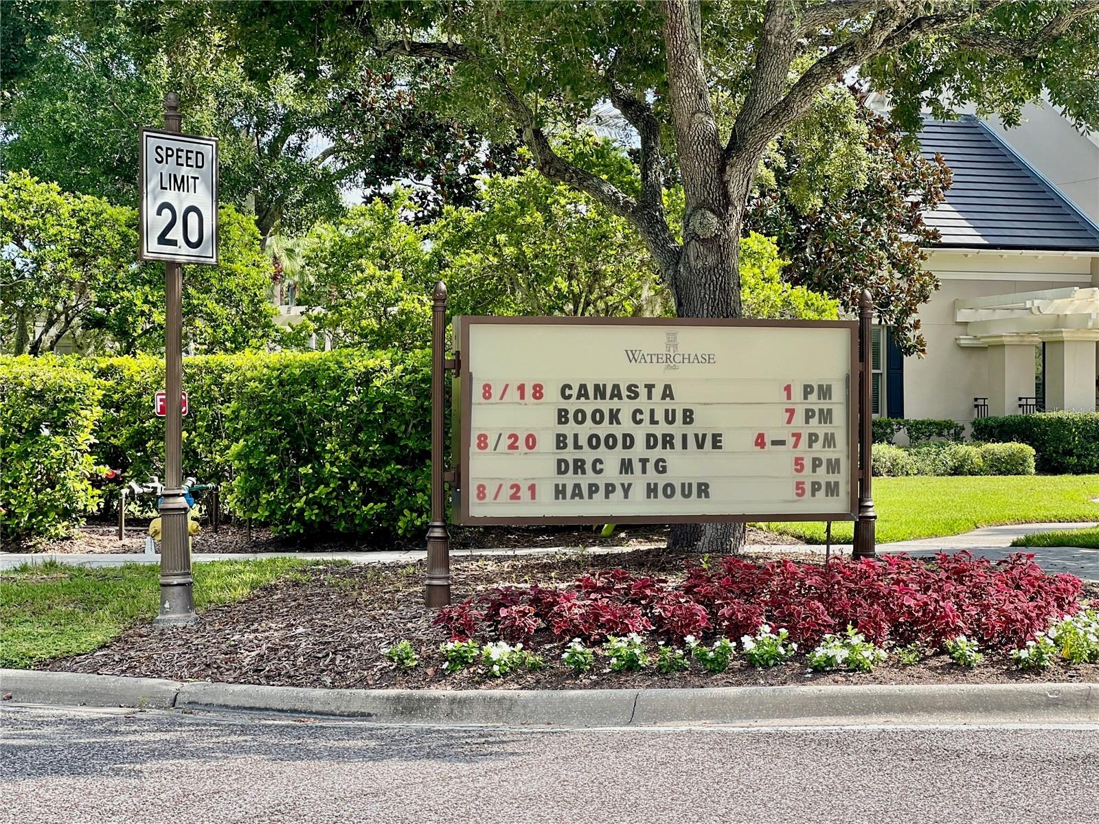 The Community Board for homeowners to stay informed.