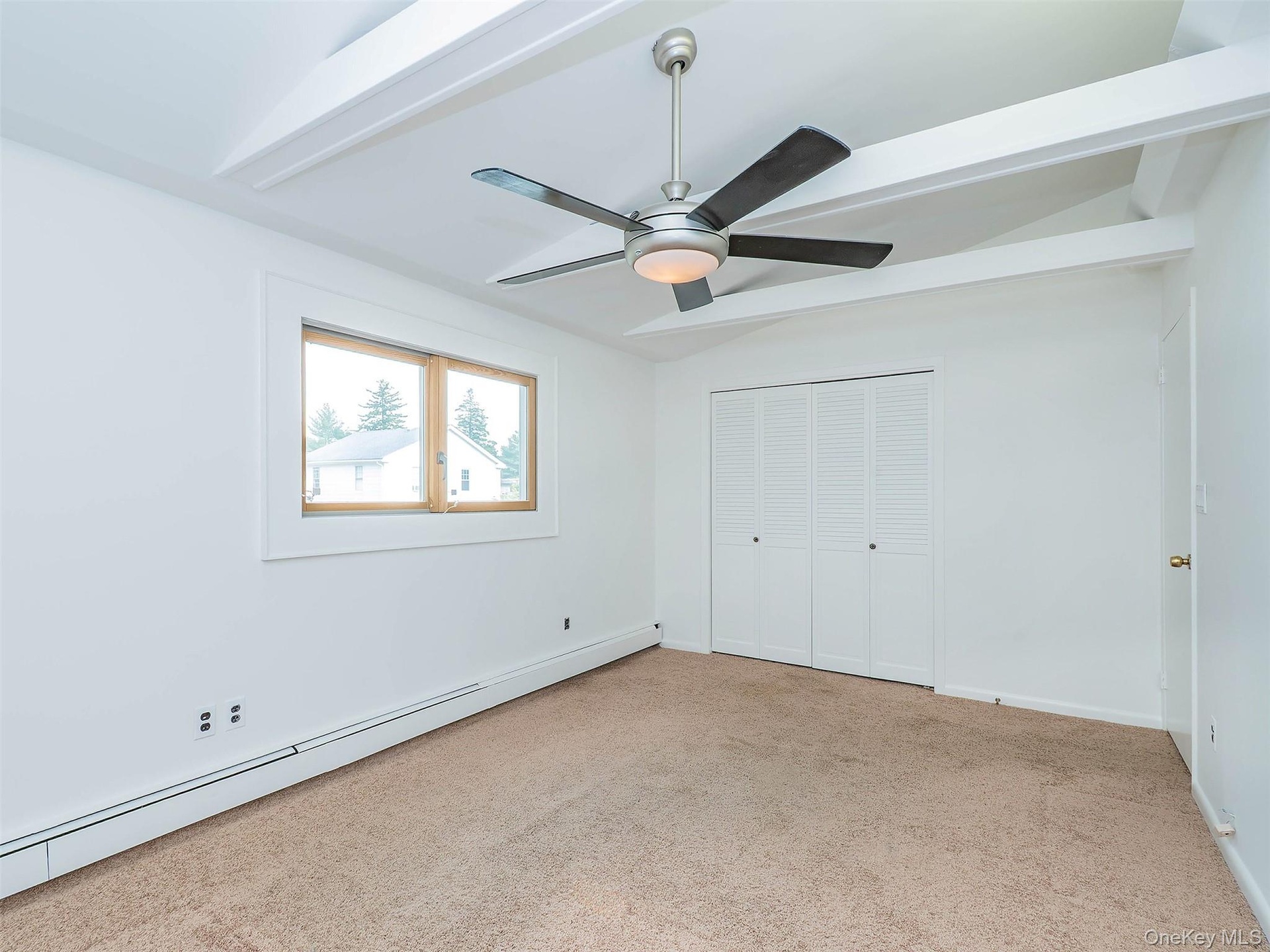 2nd floor: Bedroom #4. Carpet, nice sized closet.