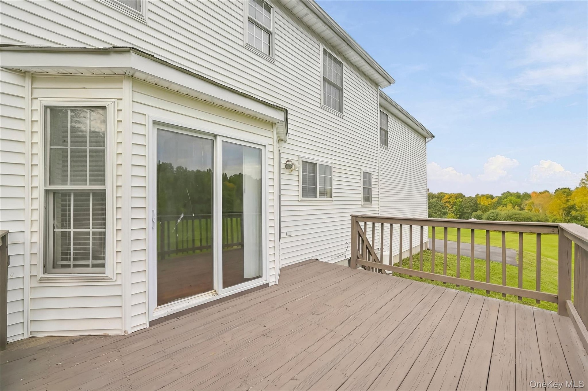 Morning coffee, summer dinners, or a quiet evening—the deck gives you a front-row seat to the open landscape beyond.