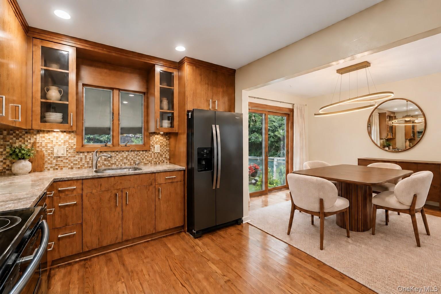 Virtually Staged Dining Area