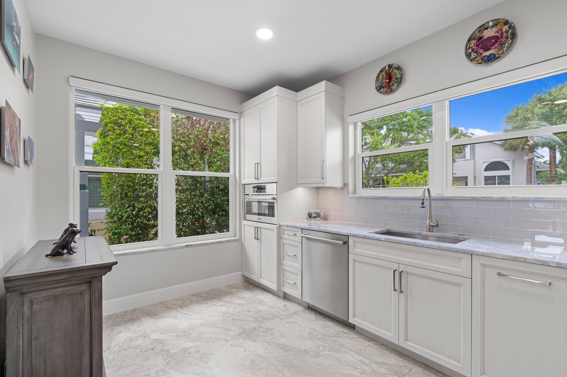Kitchen with nook space