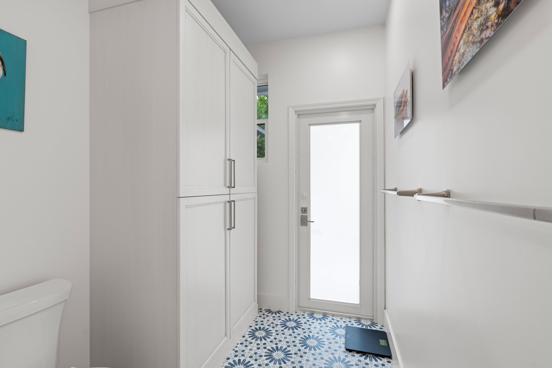 Built in storage closet