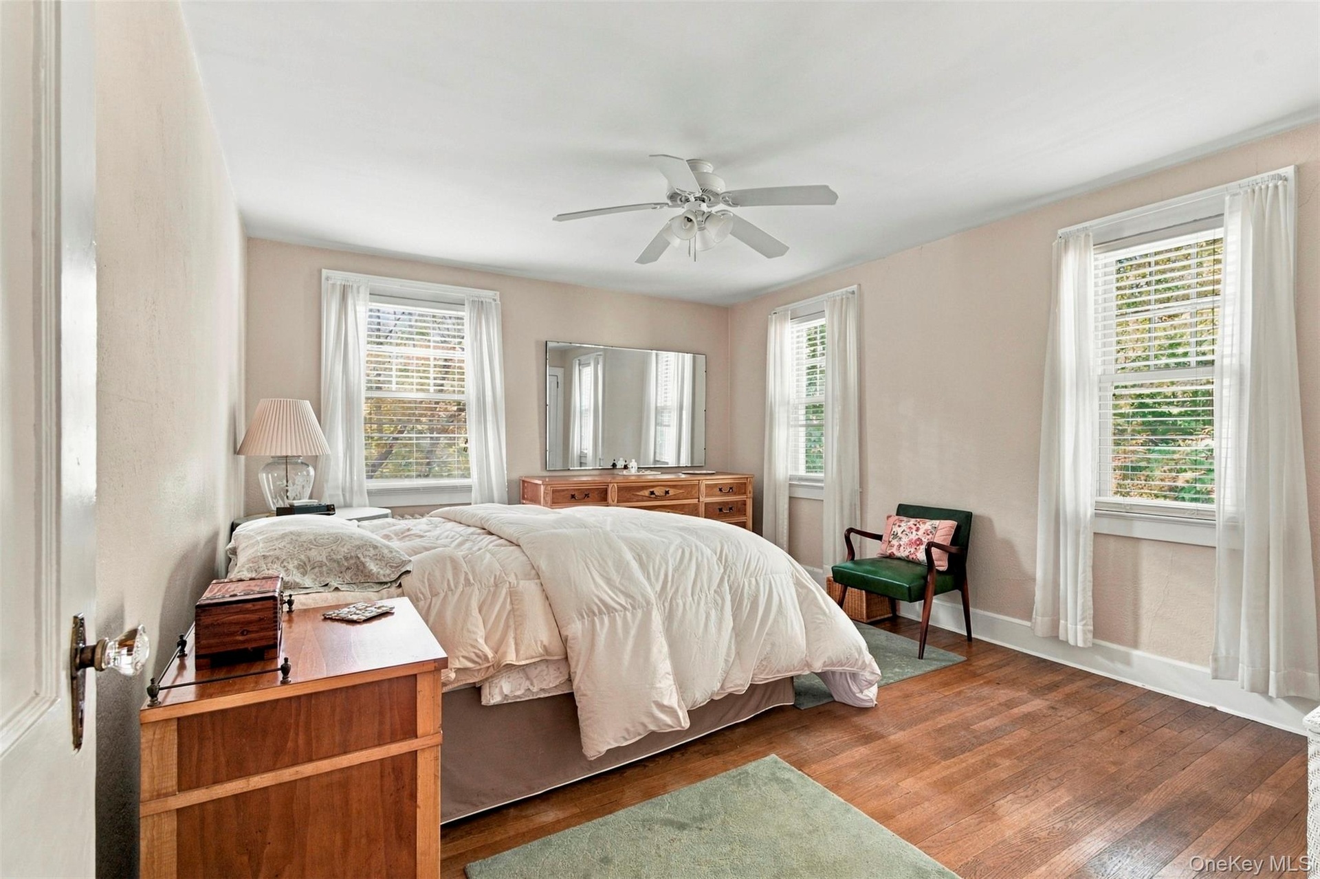 Upstairs primary bedroom.