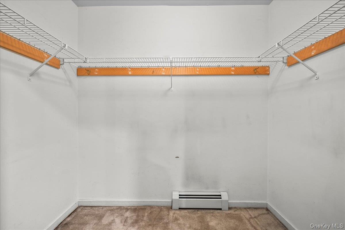 Large walk in closet in the primary suit