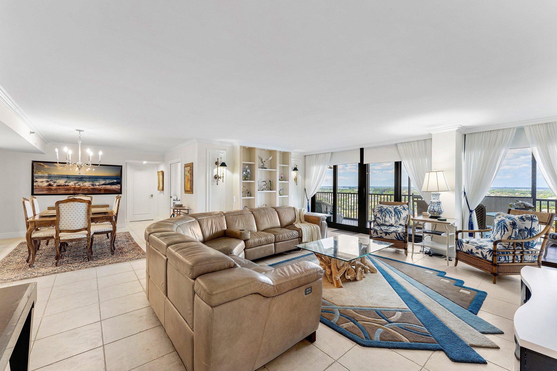 Living Room & Dining Room