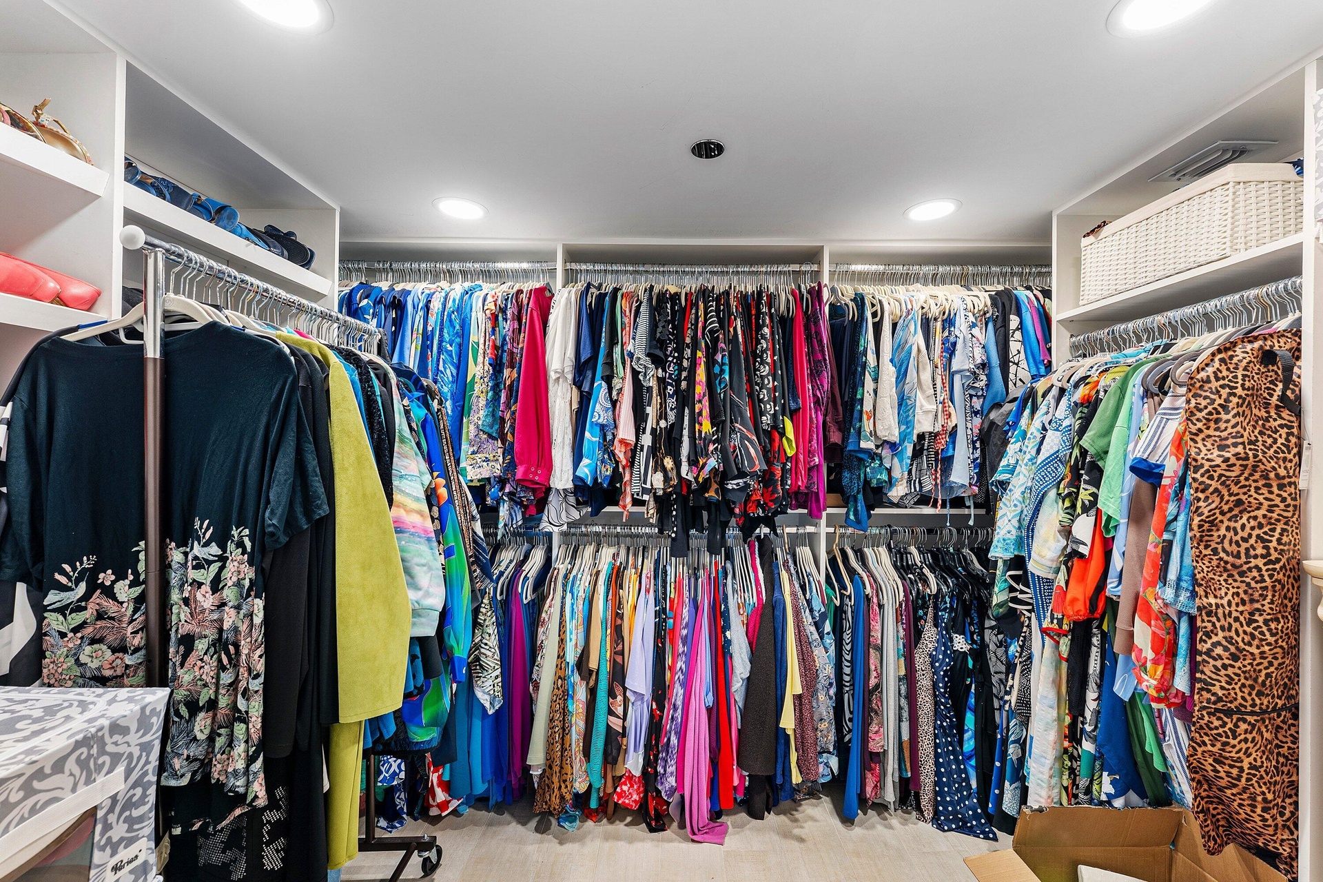 Huge Walk-in Closet in Primary Bedroom!