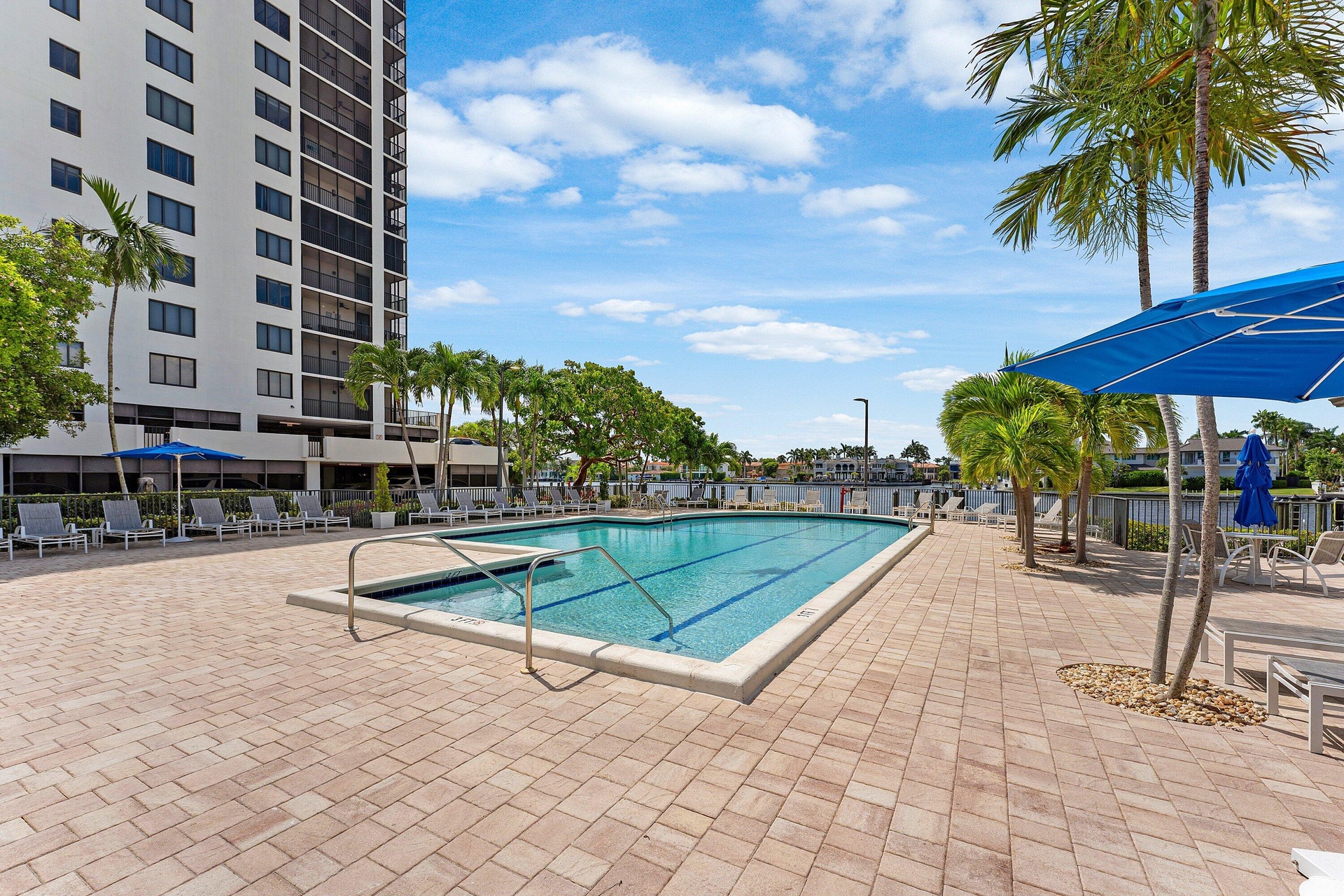 Pool by the Intracoastal