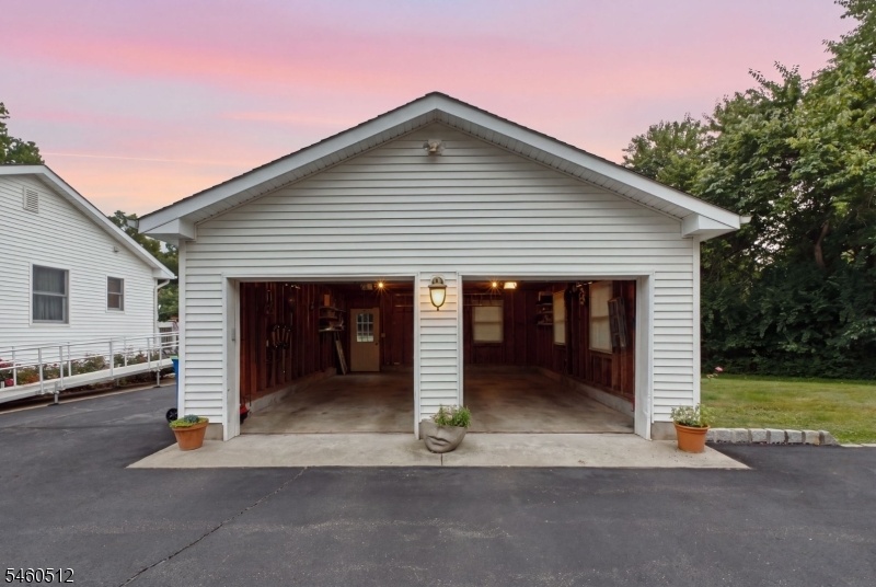Two car garage