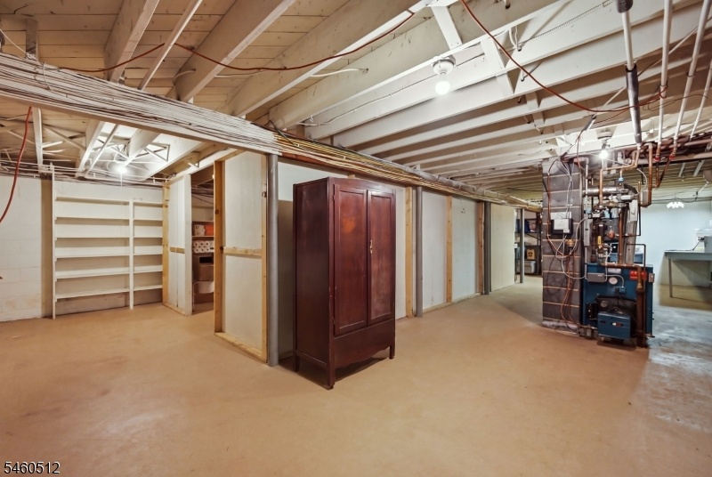 Clean dry basement