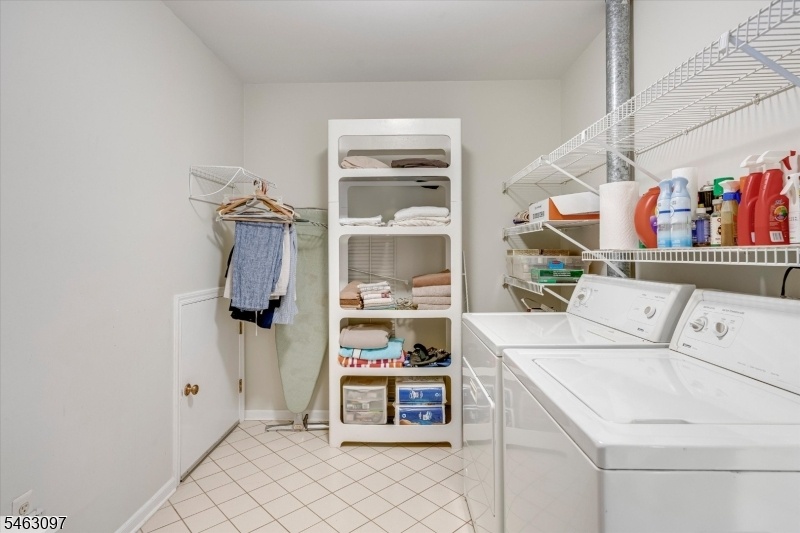 second floor laundry
