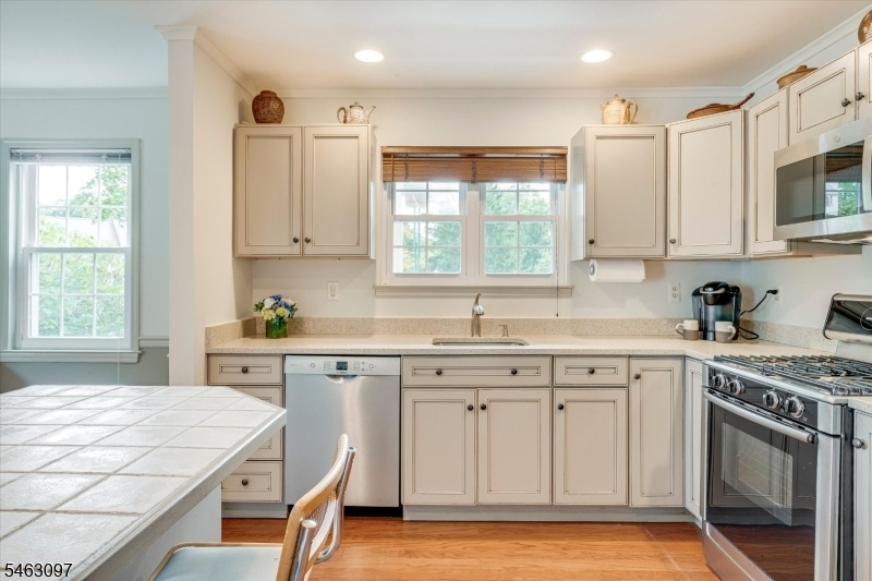 another view of a kitchen