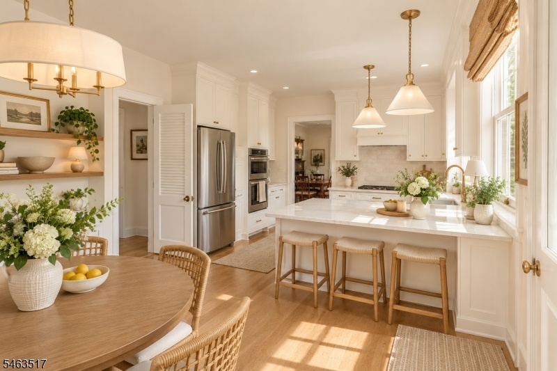 Kitchen virtually staged