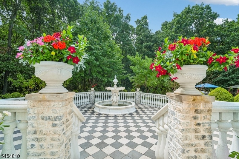 Serene Terrace Fountain