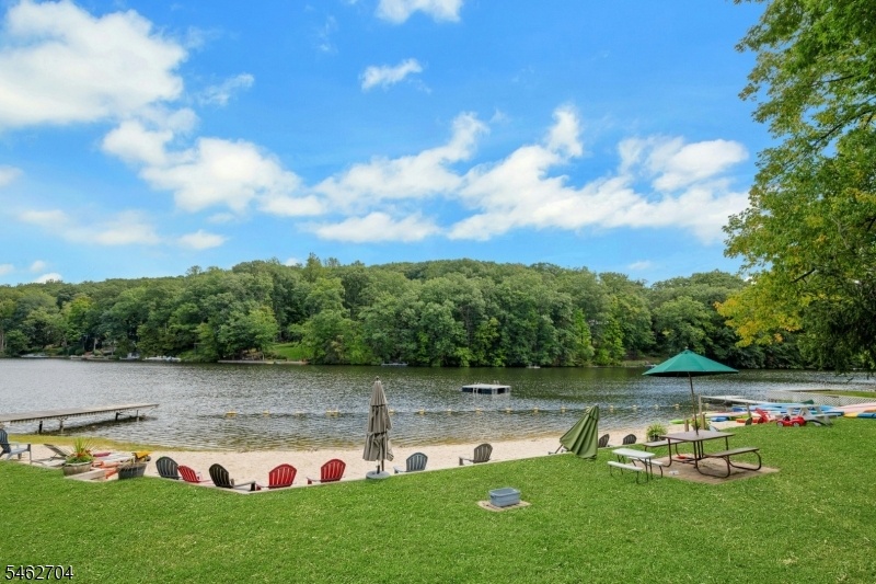 Mt. Kemble lake beach