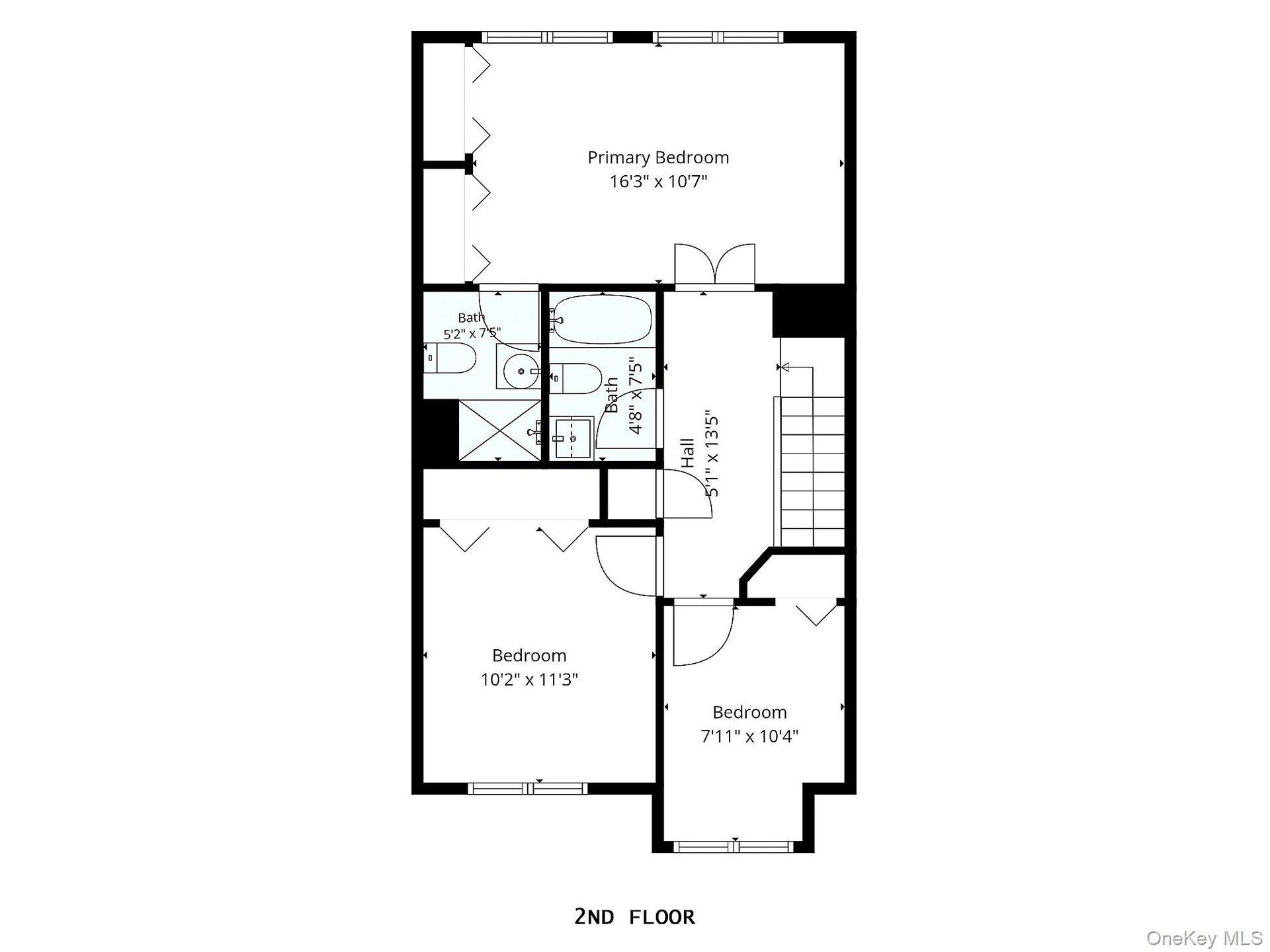 Second floor layout