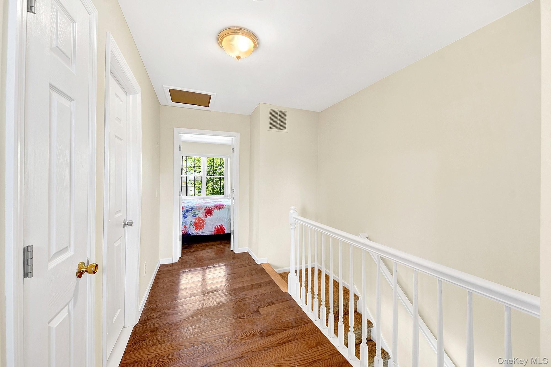 Upstairs hallway and landing