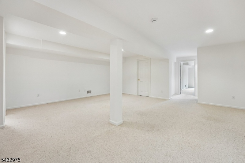 Rec Room in Walk Out Basement