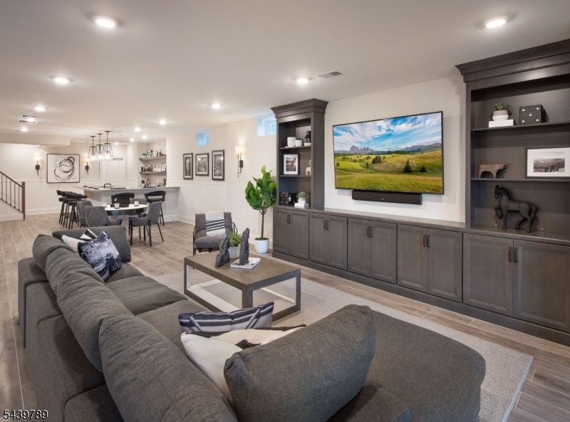 Model Home Finished Basement