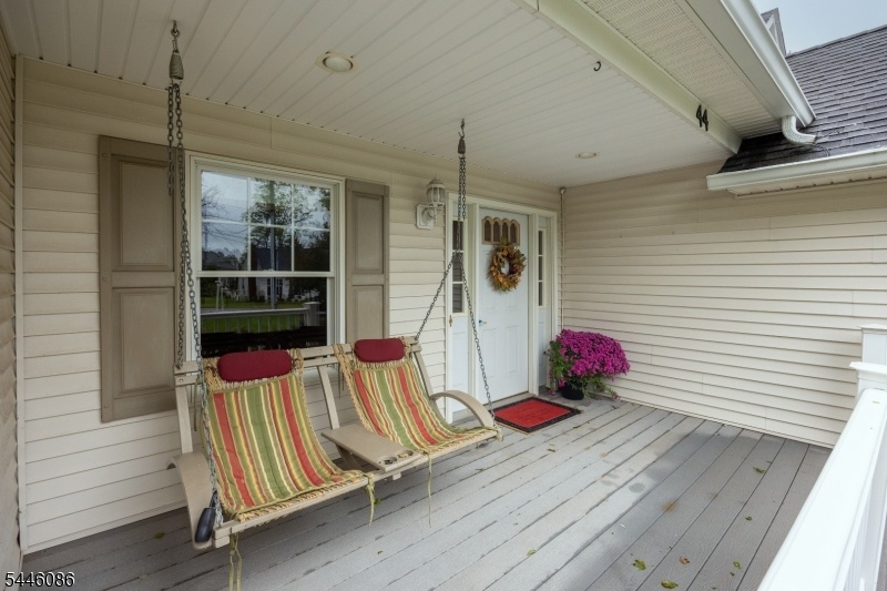 Open front porch