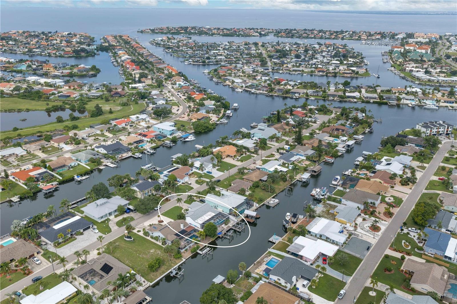 Deep-water, bridge-free access to Tampa Bay.