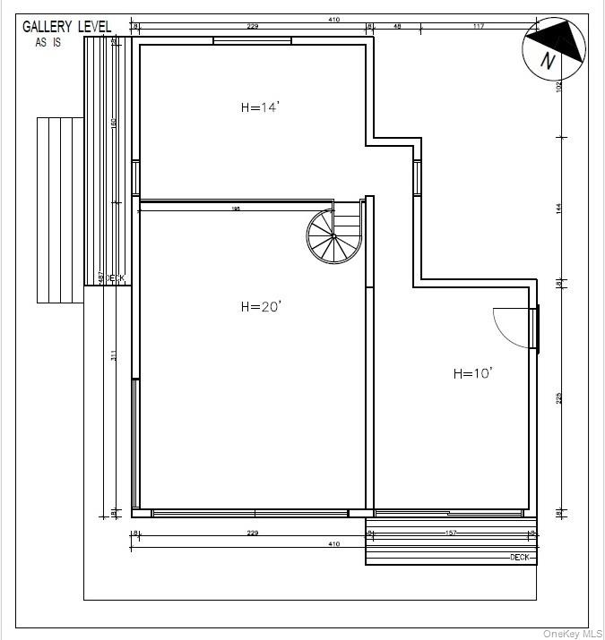 Loft floor plan.