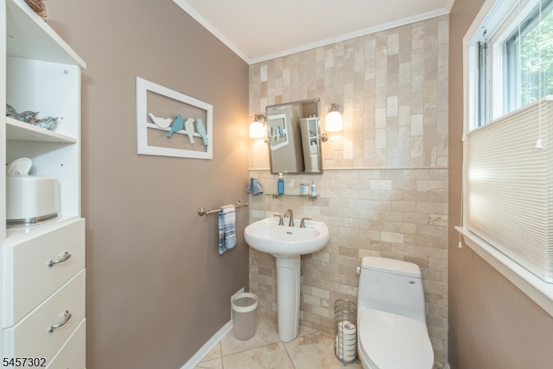 Main floor powder room