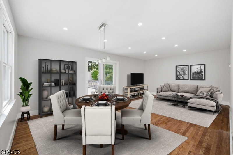 Dining.Living-Virtually Staged