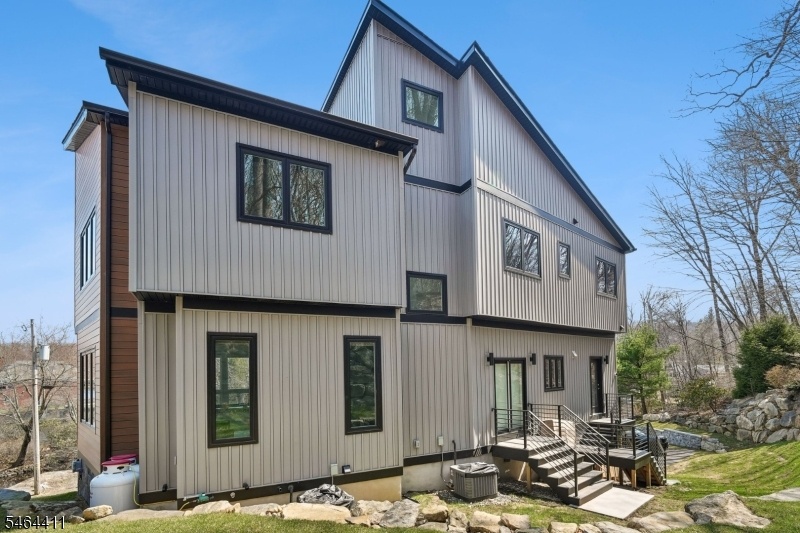 Rear view of the home