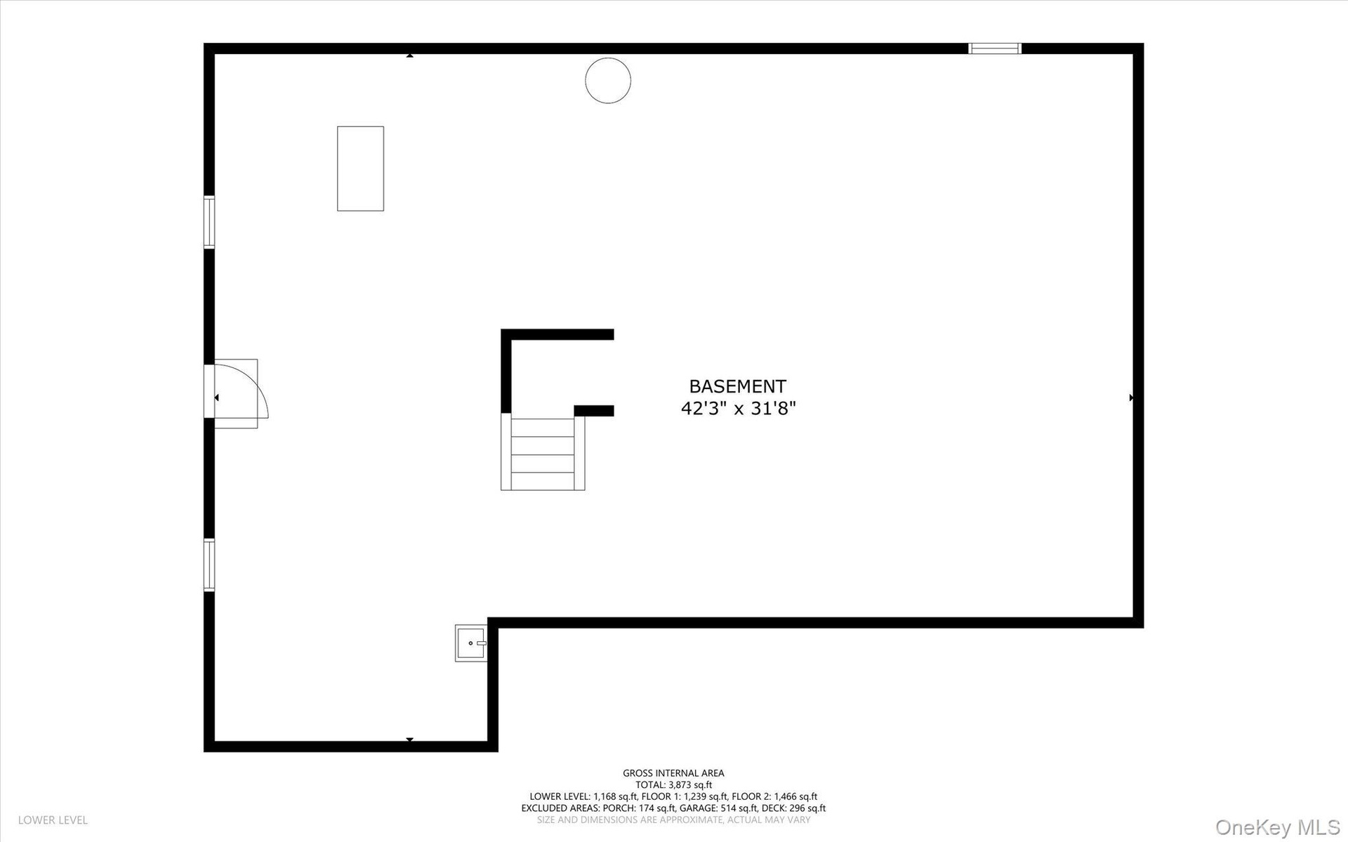 Basement with walkout