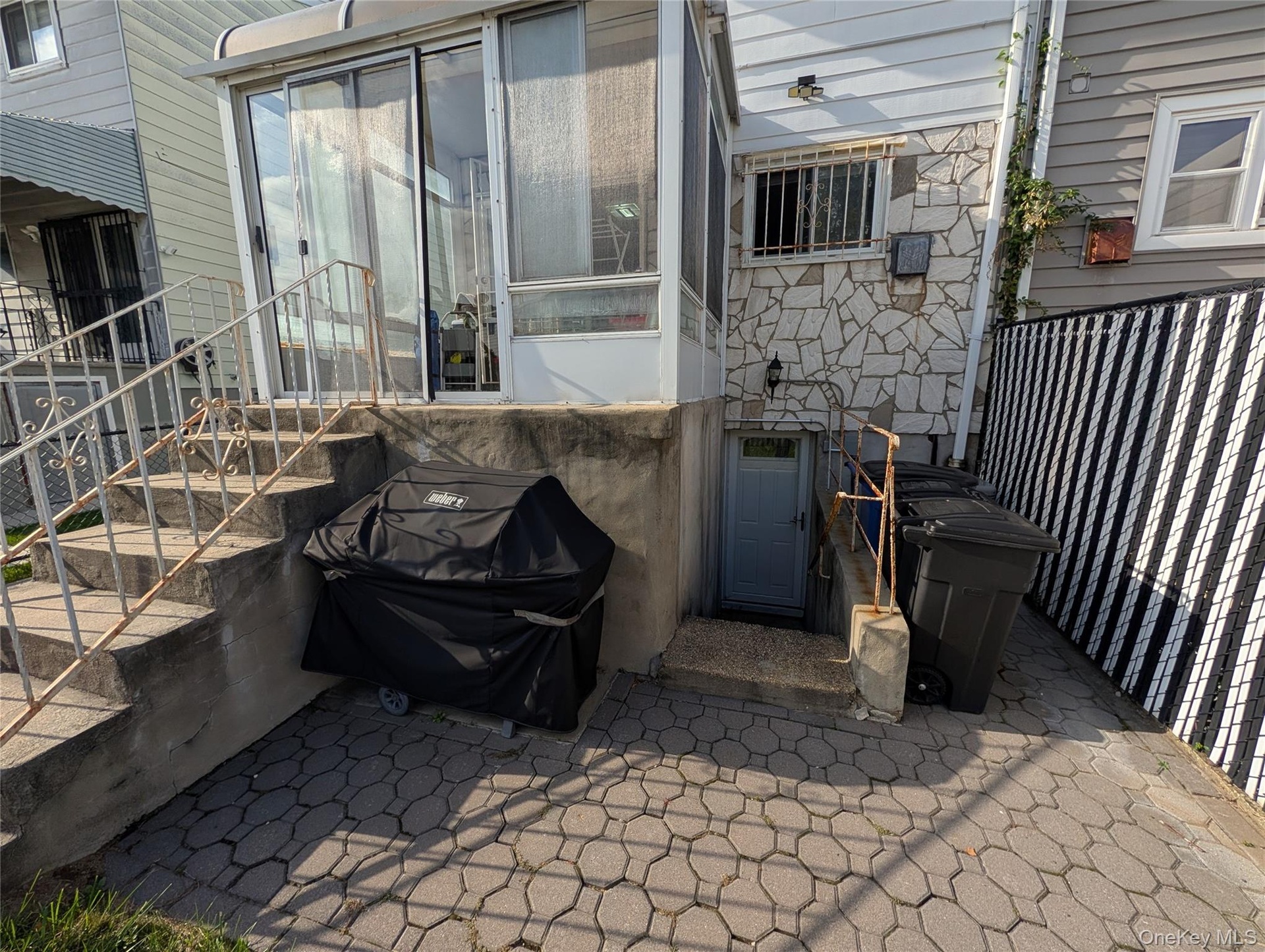 Outside Basement separate entrance