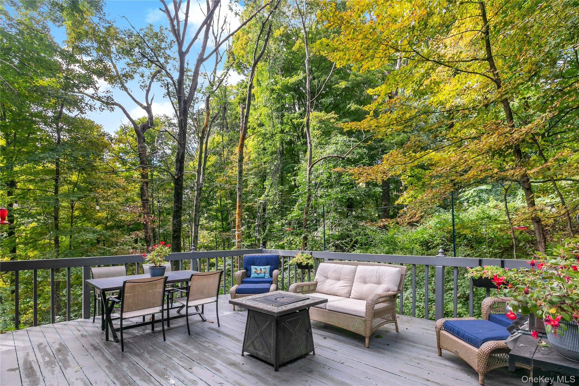 Another angle of deck and setting.