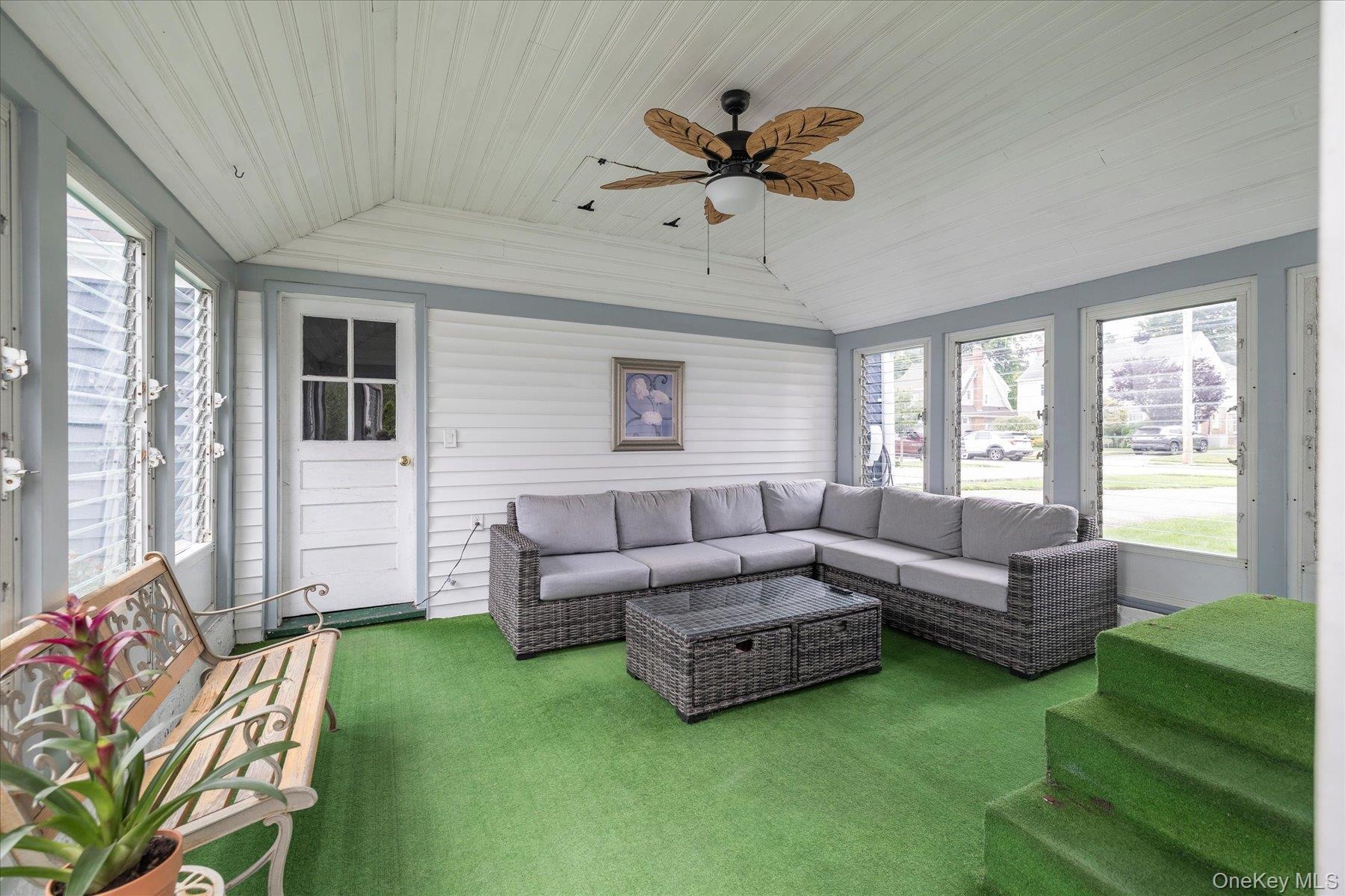 Screen in porch