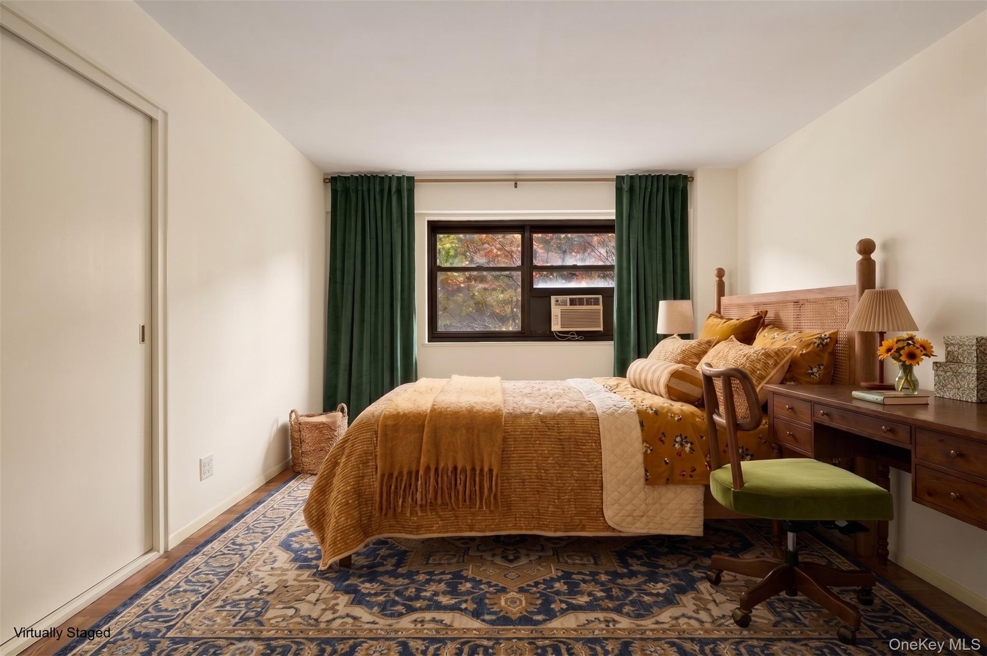 Second bedroom staged