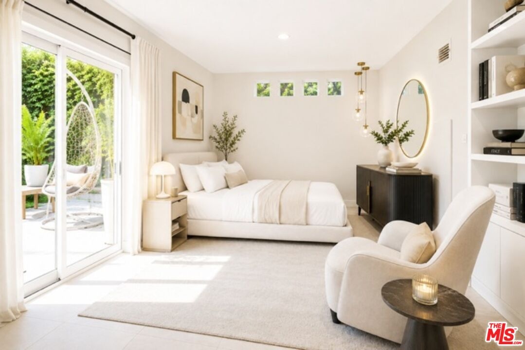 Bedroom digital rendering