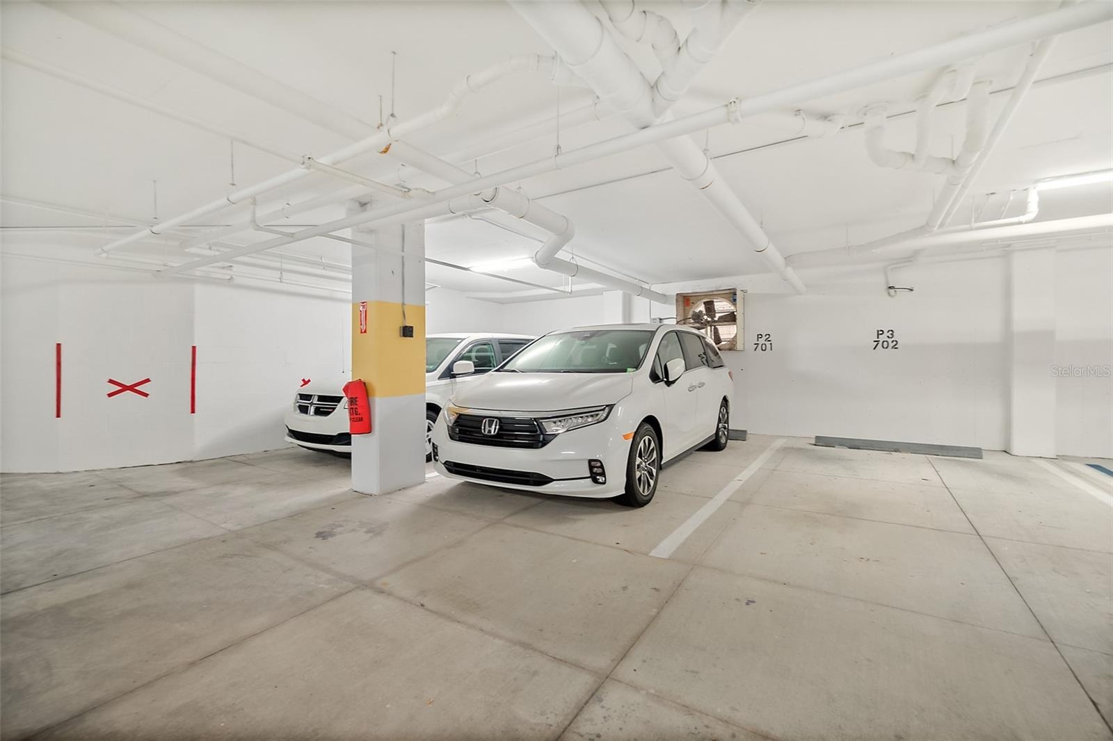 Underground parking