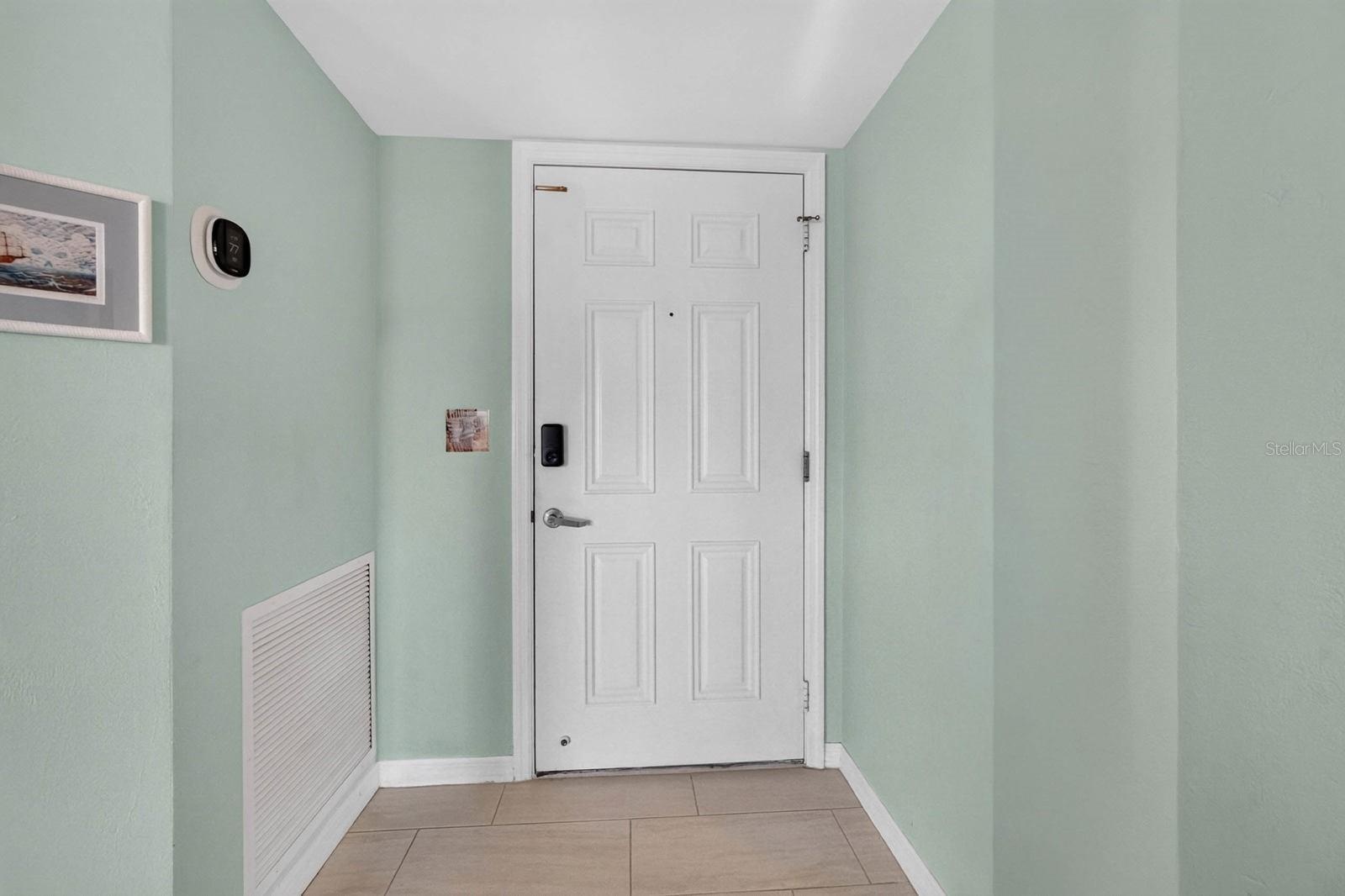 FRONT ENTRY OF UNIT