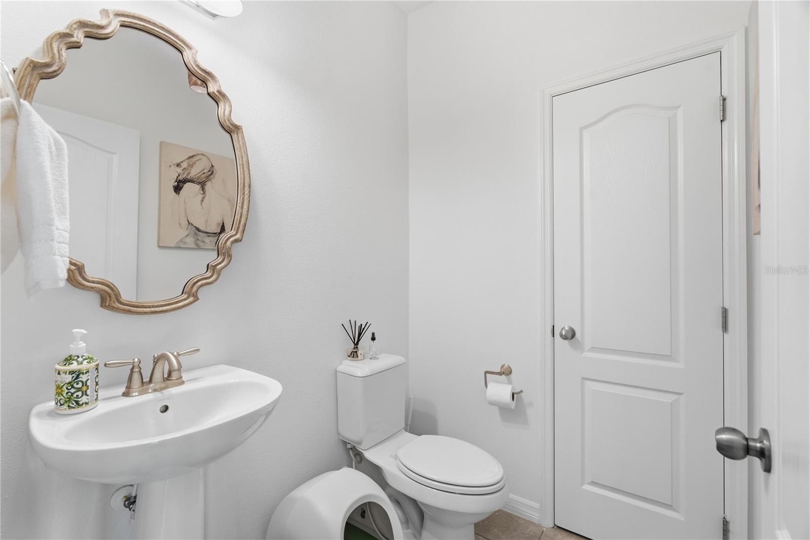 Downstairs bathroom