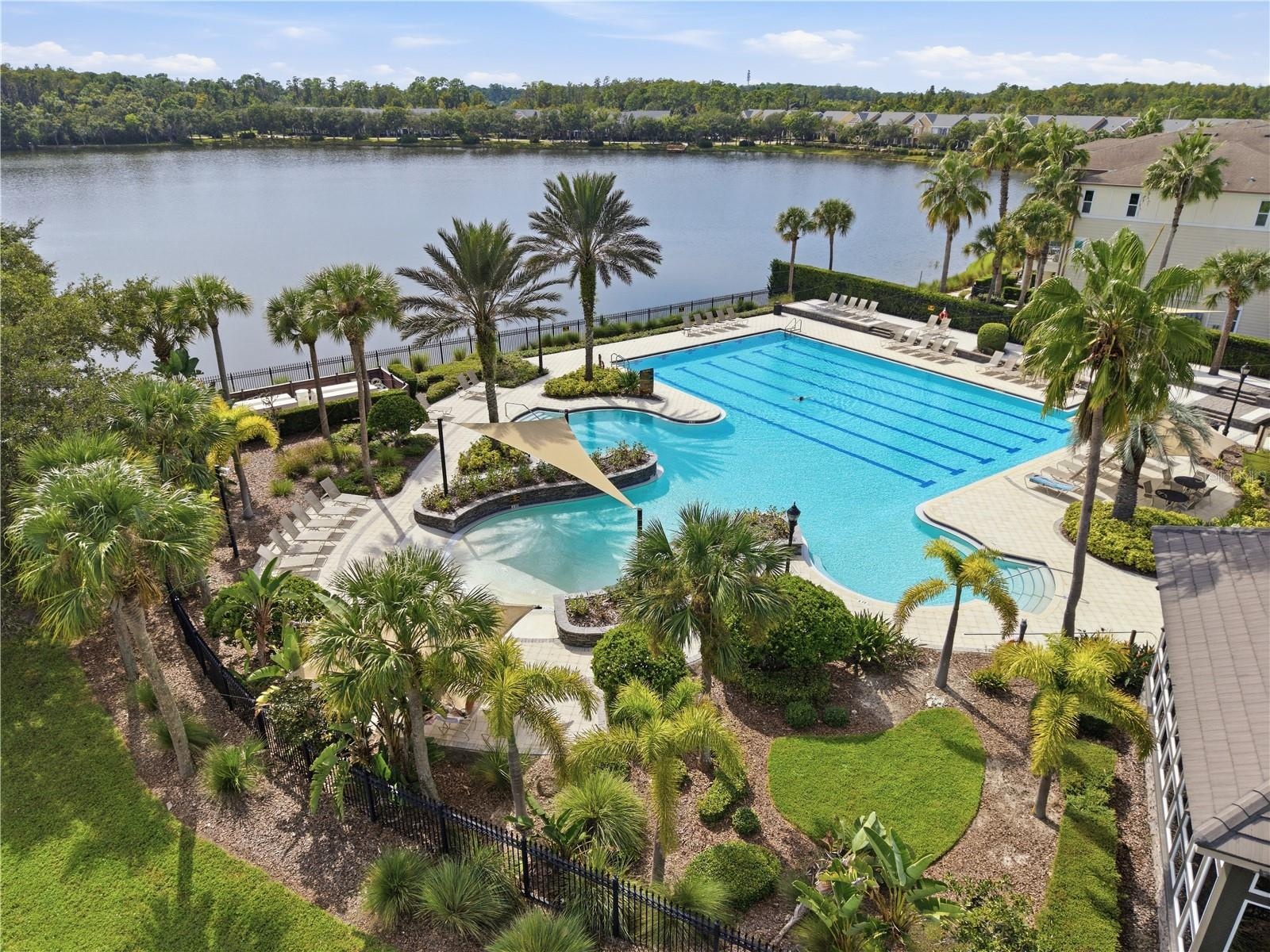 Clubhouse and pool