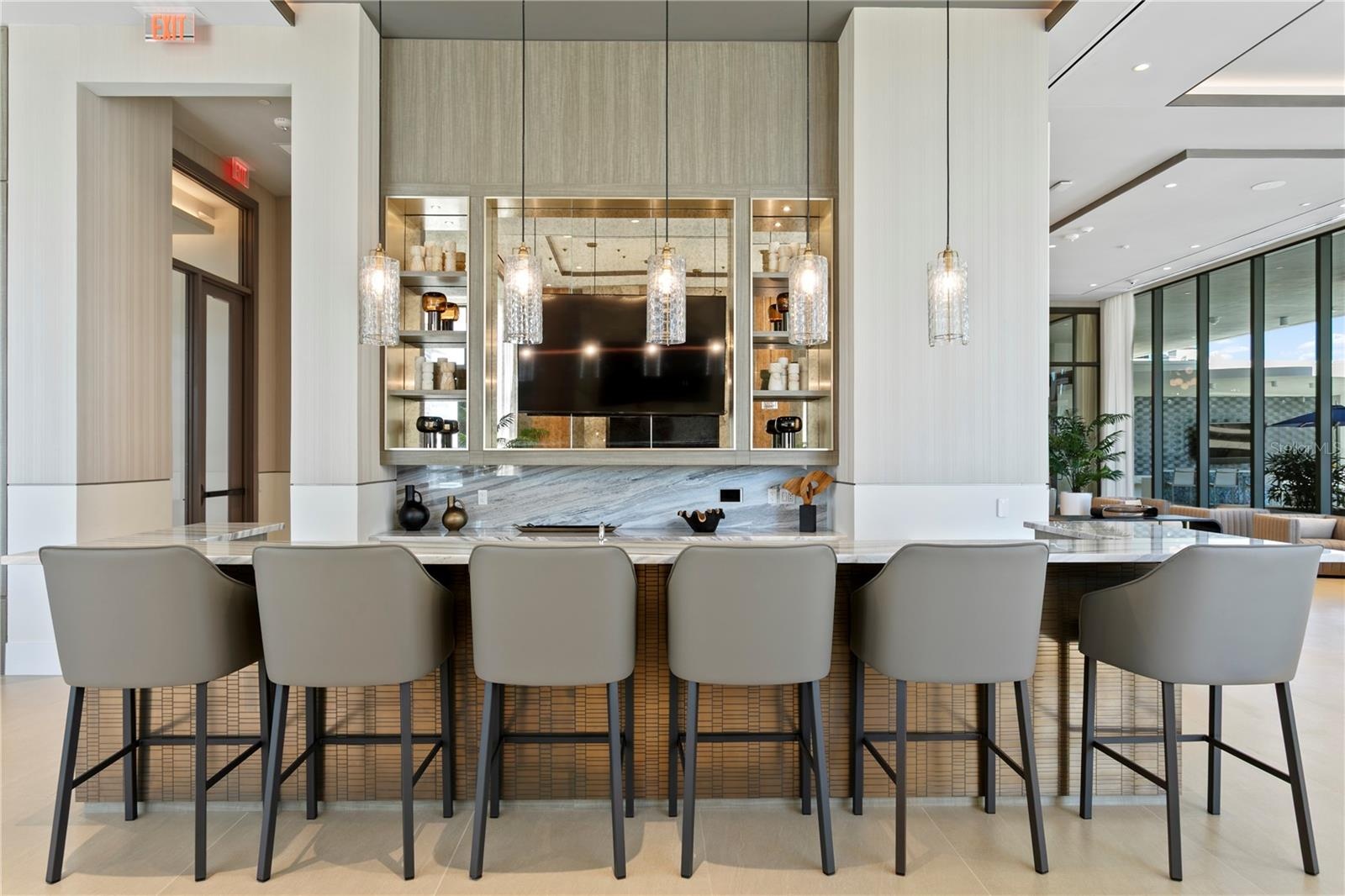 Club Room Bar for Indoor Entertaining