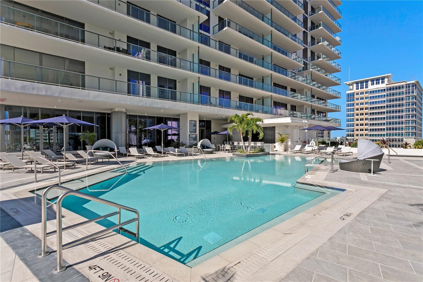 Heated Pool and Outdoor Bar