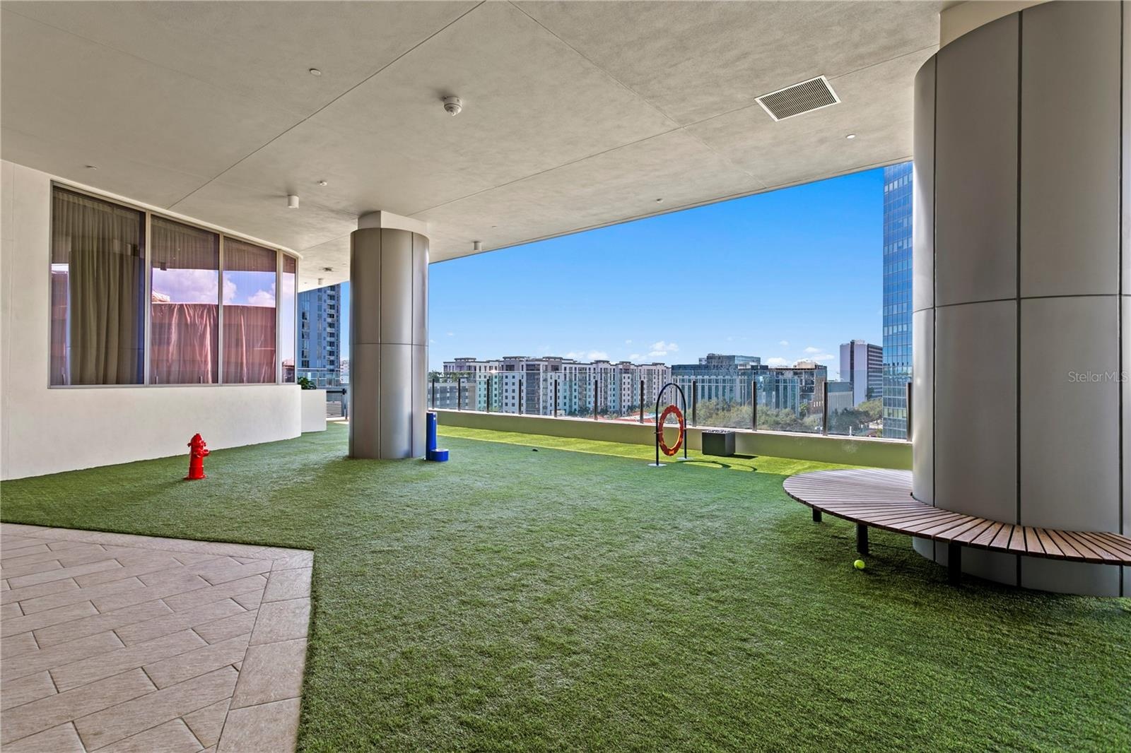 Large Covered Dog Park
