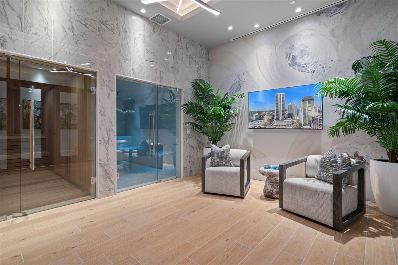 Resident Spa Area
