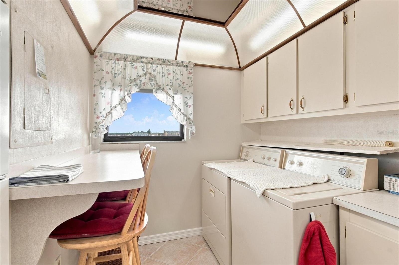 LAUNDRY IN KITCHEN