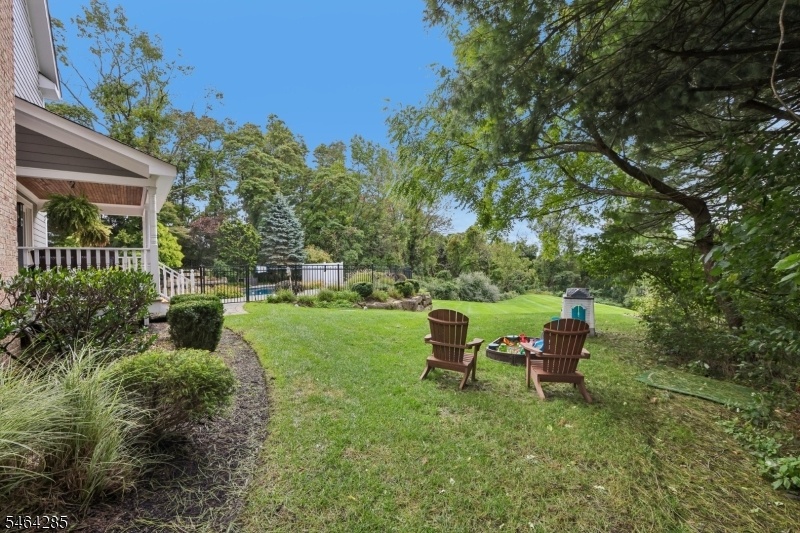 Sprawling yard